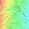 Carte topographique Pandan, altitude, relief