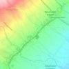 Carte topographique Batu Belek, altitude, relief