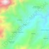 Carte topographique Totutla, altitude, relief