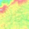 Carte topographique Forquilha, altitude, relief