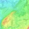 Carte topographique Château-Vieux, altitude, relief