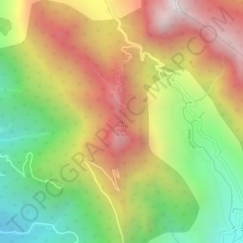 Carte topographique Illikkal Kallu, altitude, relief