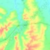 Carte topographique Binan, altitude, relief