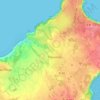 Carte topographique Les Noës Léquerets, altitude, relief