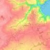 Carte topographique Kerlabia, altitude, relief