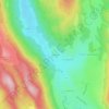 Carte topographique Gros-Jean, altitude, relief