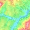Carte topographique En Rap, altitude, relief