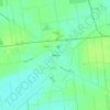 Carte topographique Vesele, altitude, relief