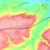 Carte topographique La Forge Guerrier, altitude, relief