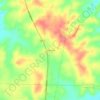 Carte topographique Decaturville, altitude, relief