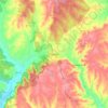 Carte topographique Tremês, altitude, relief