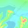 Carte topographique 扎陵湖乡, altitude, relief