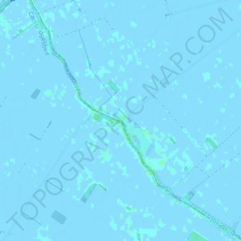 Carte topographique Brandon Bank, altitude, relief