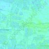 Carte topographique Edathua, altitude, relief