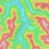 Carte topographique Rocklick, altitude, relief