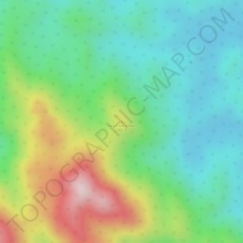 Carte topographique Bukit Harimau, altitude, relief