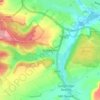 Carte topographique Crockerton, altitude, relief