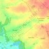 Carte topographique Śnice, altitude, relief