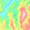 Carte topographique Gumay, altitude, relief