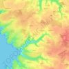 Carte topographique Keroyan, altitude, relief