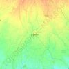 Carte topographique Thakurgaon, altitude, relief