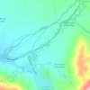 Carte topographique Puembo, altitude, relief