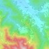 Carte topographique 篁岭, altitude, relief