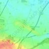 Carte topographique Fleninge, altitude, relief