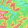 Carte topographique Schwangerbach, altitude, relief