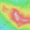 Carte topographique Mont Sir-Wilfrid, altitude, relief