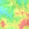 Carte topographique Le Nid, altitude, relief