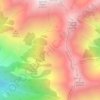 Carte topographique L Alp da Corbèla, altitude, relief