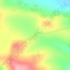 Carte topographique `Alemaya, altitude, relief