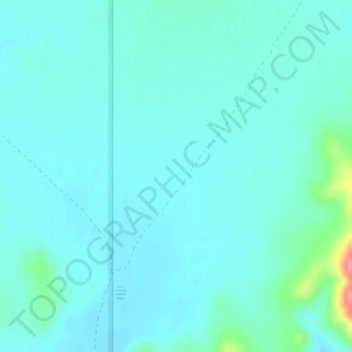 Carte topographique Desierto de Sonora, altitude, relief