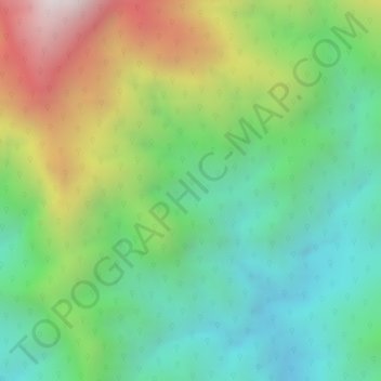 Carte topographique Majagual, altitude, relief