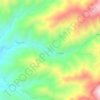 Carte topographique Ighrem, altitude, relief
