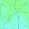 Carte topographique Terminon, altitude, relief