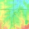 Carte topographique Pleasant Valley, altitude, relief