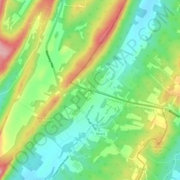 Carte topographique Good, altitude, relief