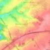 Carte topographique Warnant, altitude, relief