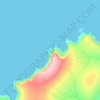Carte topographique Benwee Head, altitude, relief