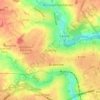 Carte topographique Bocking, altitude, relief