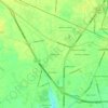 Carte topographique Westwood, altitude, relief
