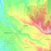 Carte topographique Tangcal, altitude, relief