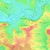 Carte topographique Romponcelle, altitude, relief