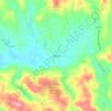 Carte topographique Salacoa, altitude, relief