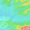 Carte topographique Les Davids, altitude, relief