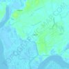 Carte topographique Rockland, altitude, relief