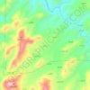 Carte topographique Regi, altitude, relief