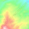 Carte topographique قلعه خاچ, altitude, relief